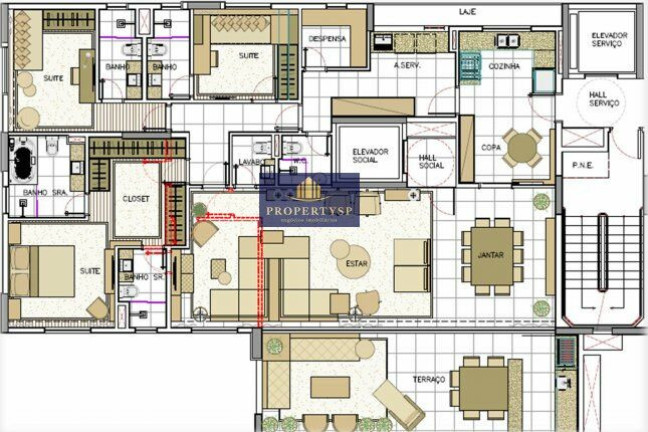 Imagem Apartamento com 4 Quartos à Venda, 212 m² em Perdizes - São Paulo Imagem Apartamento com 4 Quartos à Venda, 212 m² em Perdizes - São Paulo