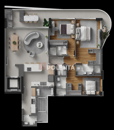 Imagem Apartamento com 3 Quartos à Venda, 168 m² em Fazenda - Itajaí