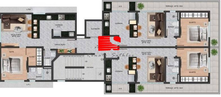 Imagem Apartamento com 1 Quarto à Venda, 49 m² em Boa Viagem - Belo Horizonte Imagem Apartamento com 1 Quarto à Venda, 49 m² em Boa Viagem - Belo Horizonte
