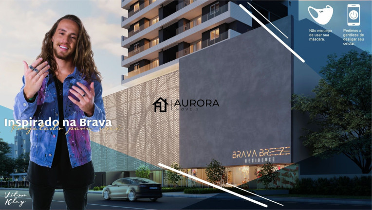 Apartamento com 2 Quartos à Venda, 76 m² em Praia Brava - Itajaí
