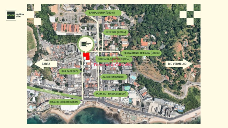 Apartamento com 1 Quarto à Venda, 18 m² em Ondina - Salvador