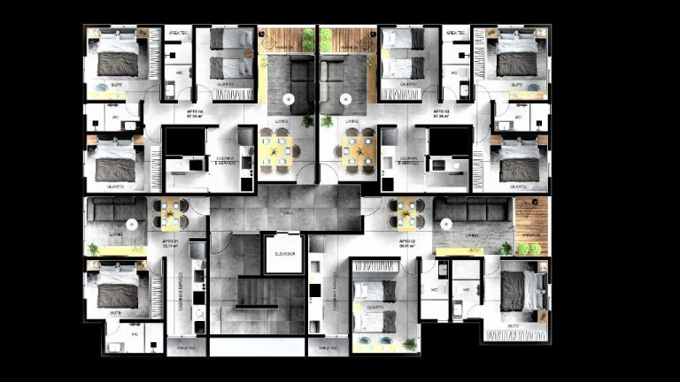 Imagem Apartamento com 1 Quarto à Venda, 69 m² em Bessa - João Pessoa Imagem Apartamento com 1 Quarto à Venda, 69 m² em Bessa - João Pessoa