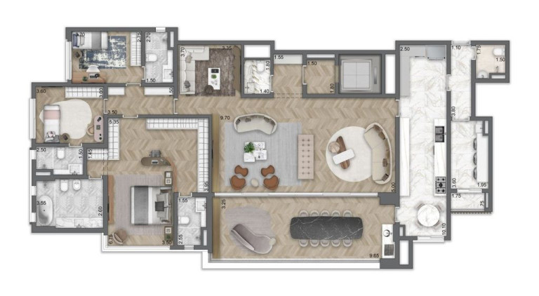 Imagem Apartamento com 3 Quartos à Venda, 176 m² em Moema - São Paulo Imagem Apartamento com 3 Quartos à Venda, 176 m² em Moema - São Paulo