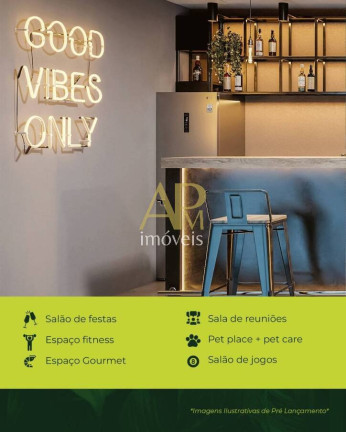 Imagem Apartamento com 2 Quartos à Venda, 48 m² em Areias - São José Imagem Apartamento com 2 Quartos à Venda, 48 m² em Areias - São José