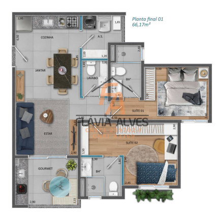 Imagem Apartamento com 2 Quartos à Venda, 66 m² em Residencial Jardim Perolla Ii - Itupeva Imagem Apartamento com 2 Quartos à Venda, 66 m² em Residencial Jardim Perolla Ii - Itupeva