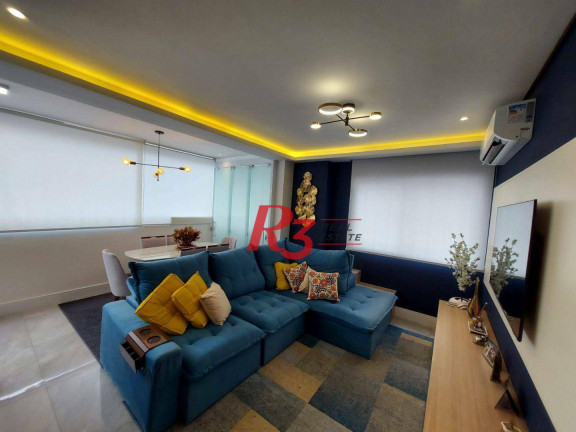 Imagem Apartamento com 2 Quartos à Venda, 72 m² em Gonzaga - Santos Imagem Apartamento com 2 Quartos à Venda, 72 m² em Gonzaga - Santos