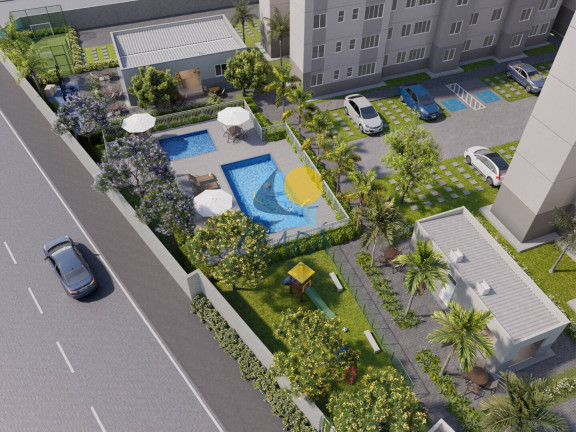 Apartamento com 2 Quartos à Venda, 41 m² em Cajazeiras - Fortaleza