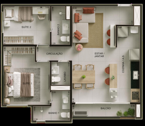 Imagem Imóvel com 1 Quarto à Venda, 38 m² em Setor Bueno - Goiânia Imagem Imóvel com 1 Quarto à Venda, 38 m² em Setor Bueno - Goiânia