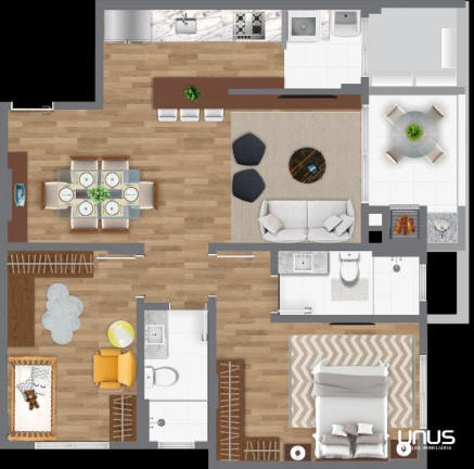 Imagem Apartamento com 2 Quartos à Venda, 75 m² em Barreiros - São José