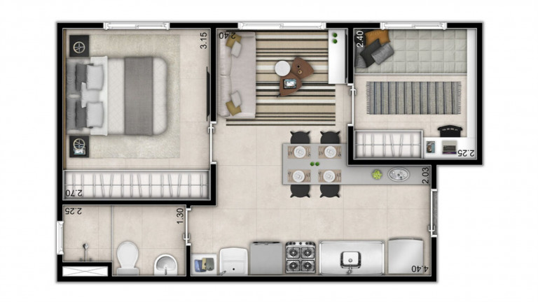 Imagem Imóvel com 2 Quartos à Venda, 35 m² em Jardim Da Saúde - São Paulo Imagem Imóvel com 2 Quartos à Venda, 35 m² em Jardim Da Saúde - São Paulo