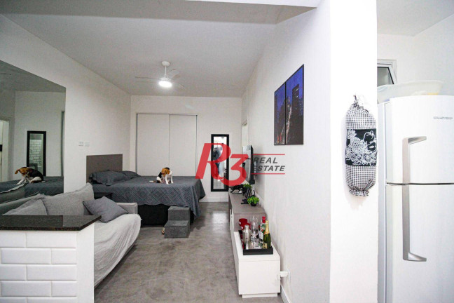 Imagem Studio com 1 Quarto à Venda, 31 m² em Embaré - Santos Imagem Studio com 1 Quarto à Venda, 31 m² em Embaré - Santos
