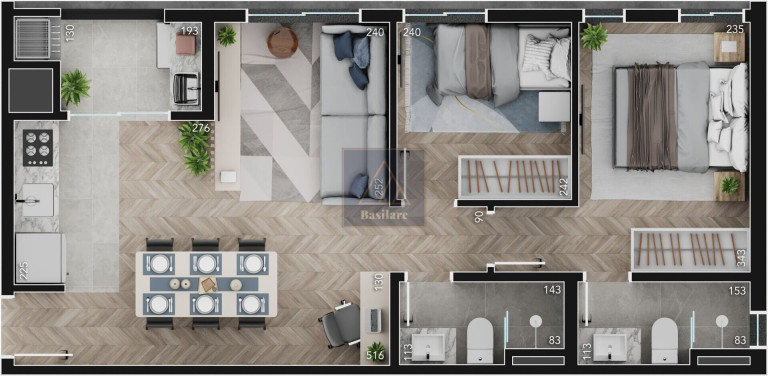 Imagem Apartamento com 2 Quartos à Venda, 52 m² em Alto Da Rua Xv - Curitiba