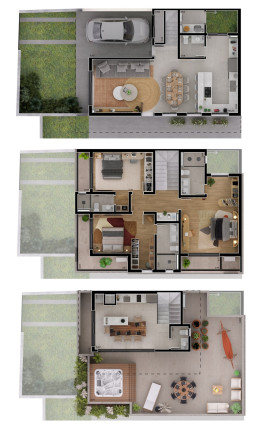 Imagem Casa com 3 Quartos à Venda, 257 m² em Seminário - Curitiba Imagem Casa com 3 Quartos à Venda, 257 m² em Seminário - Curitiba