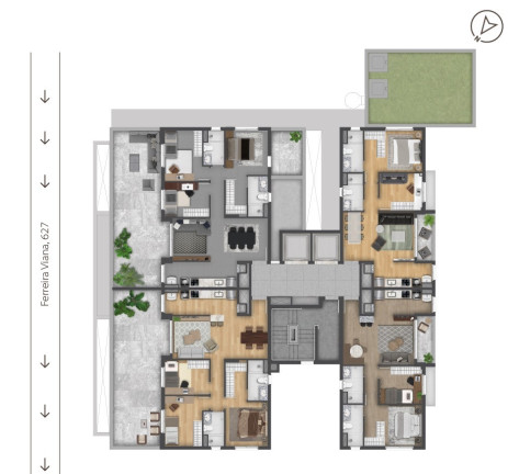 Imagem Apartamento com 2 Quartos à Venda, 64 m² em Petrópolis - Porto Alegre Imagem Apartamento com 2 Quartos à Venda, 64 m² em Petrópolis - Porto Alegre