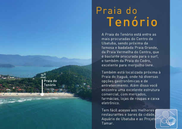 Imagem Apartamento com 2 Quartos à Venda, 70 m² em Tenório - Ubatuba Imagem Apartamento com 2 Quartos à Venda, 70 m² em Tenório - Ubatuba