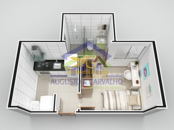 Imagem Kitnet com 1 Quarto à Venda, 20 m² em Dom Bosco - São João Del Rei Imagem Kitnet com 1 Quarto à Venda, 20 m² em Dom Bosco - São João Del Rei