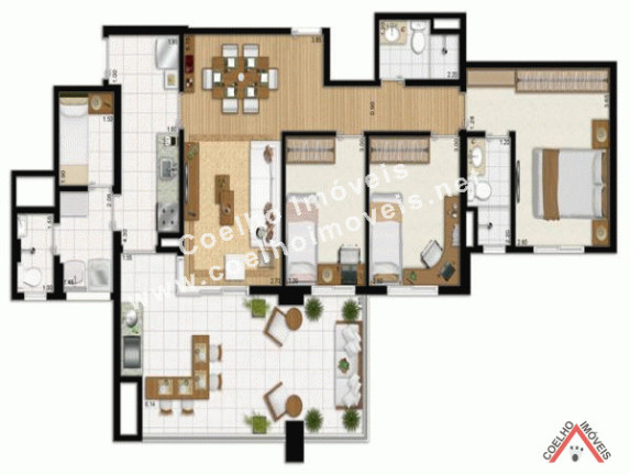 Imagem Apartamento à Venda, 164 m² em Jardim Dom Bosco - São Paulo Imagem Apartamento à Venda, 164 m² em Jardim Dom Bosco - São Paulo