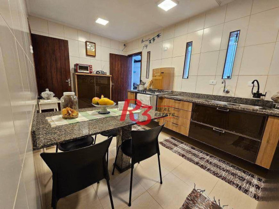 Imagem Casa com 3 Quartos à Venda, 185 m² em Embaré - Santos Imagem Casa com 3 Quartos à Venda, 185 m² em Embaré - Santos
