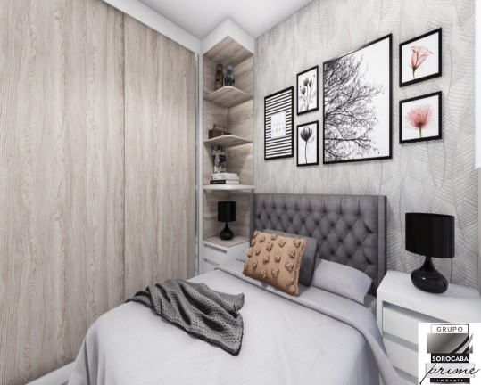 Apartamento com 2 Quartos à Venda, 49 m² em Residencial Cozumel - Sorocaba