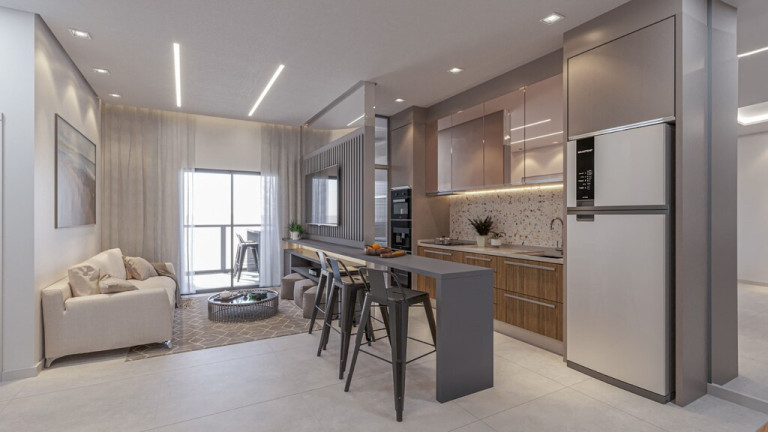 Imagem Apartamento com 2 Quartos à Venda, 68 m² em Praia Brava De Itajaí - Itajaí
