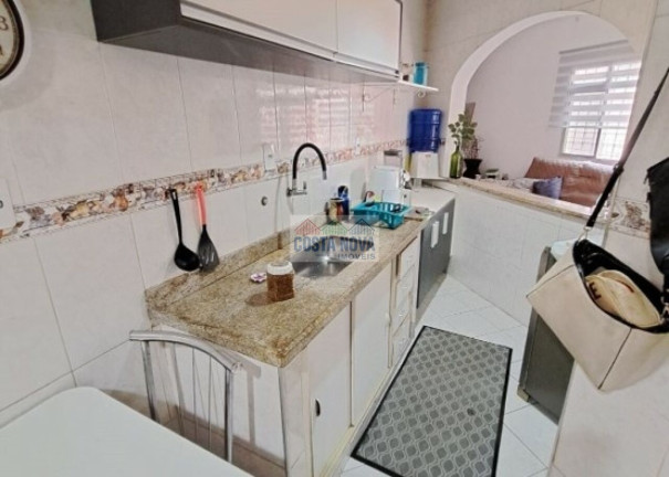 Imagem Casa com 3 Quartos à Venda, 105 m² em Embaré - Santos Imagem Casa com 3 Quartos à Venda, 105 m² em Embaré - Santos