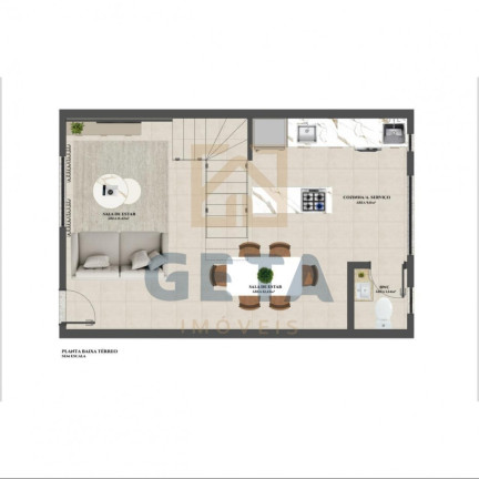 Imagem Sobrado à Venda, 82 m² em Rio Pequeno - Camboriú