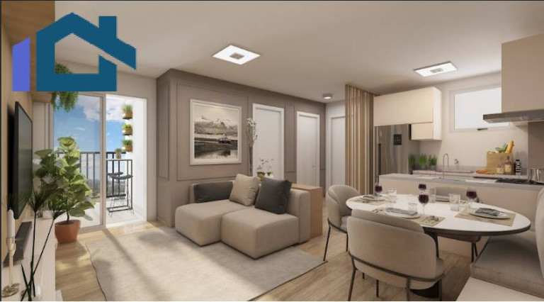Imagem Apartamento com 2 Quartos à Venda, 56 m² em Orico - Gravataí