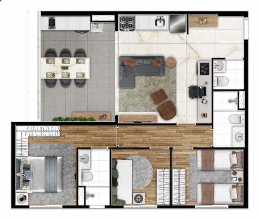 Imagem Apartamento com 3 Quartos à Venda, 74 m² em Barra Funda - São Paulo Imagem Apartamento com 3 Quartos à Venda, 74 m² em Barra Funda - São Paulo