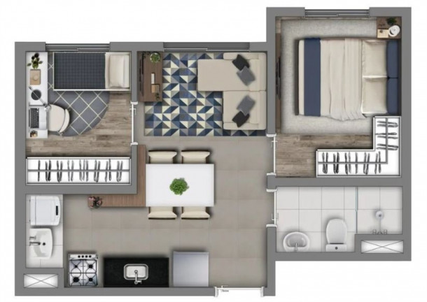 Imagem Imóvel com 2 Quartos à Venda, 33 m² em Vila Prudente - São Paulo Imagem Imóvel com 2 Quartos à Venda, 33 m² em Vila Prudente - São Paulo