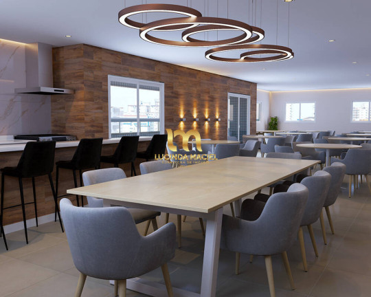 Imagem Apartamento com 2 Quartos à Venda, 68 m² em Guilhermina - Praia Grande