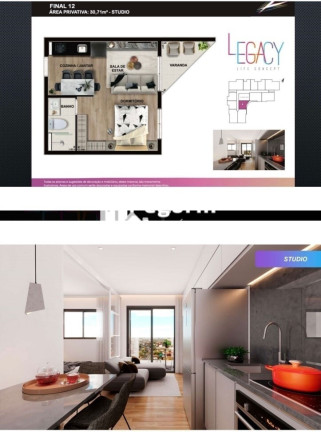 Apartamento com 2 Quartos à Venda, 46 m² em Centro - Pinhais