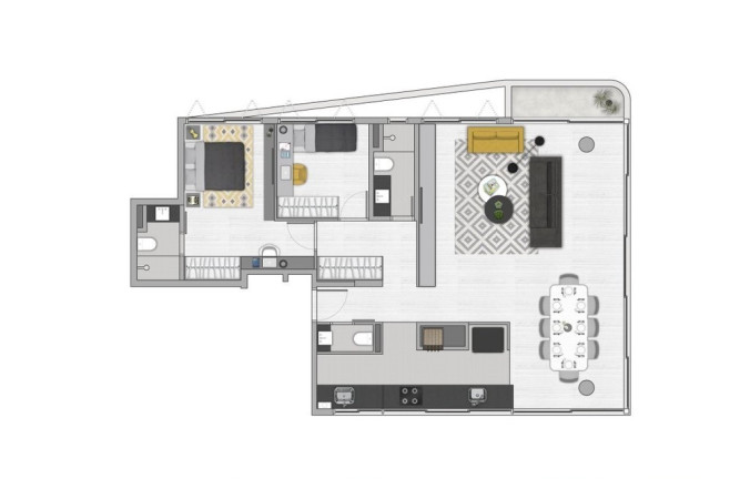 Imagem Apartamento com 3 Quartos à Venda, 110 m² em Menino Deus - Porto Alegre