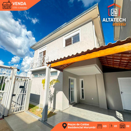 Casa com 3 Quartos à Venda, 126 m² em Residencial Morumbí - Poços De Caldas