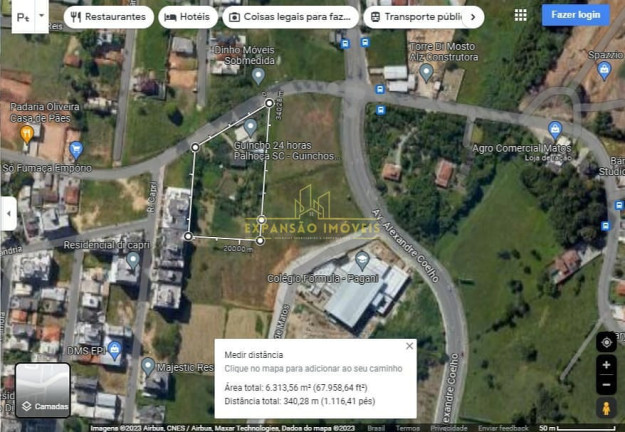 Imagem Terreno à Venda, 6.304 m² em Pagani - Palhoça Imagem Terreno à Venda, 6.304 m² em Pagani - Palhoça