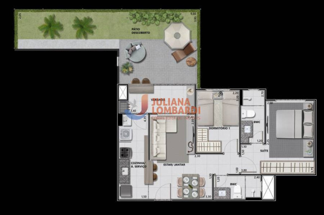 Imagem Apartamento com 2 Quartos à Venda, 76 m² em Neva - Cascavel Imagem Apartamento com 2 Quartos à Venda, 76 m² em Neva - Cascavel