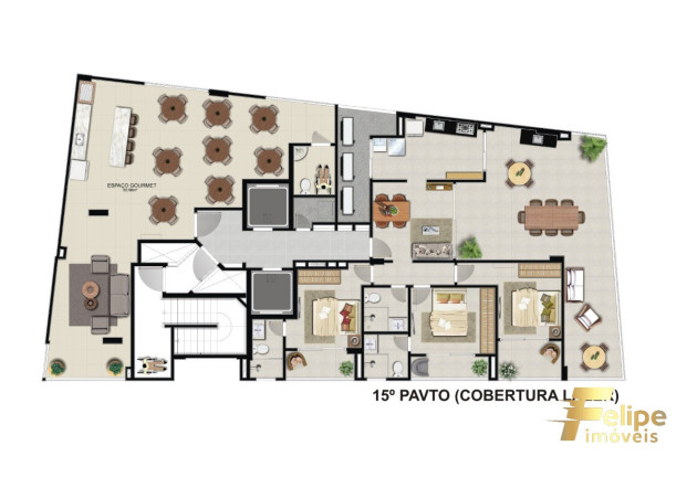 Imagem Imóvel com 2 Quartos à Venda, 67 m² em Praia Do Morro - Guarapari