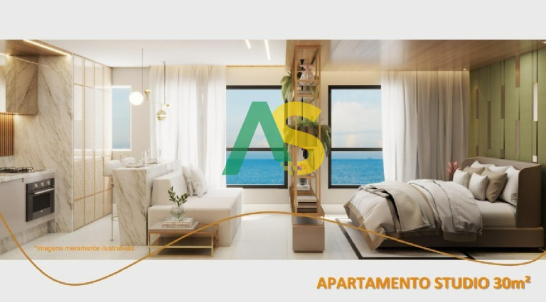 Imagem Imóvel com 1 Quarto à Venda, 30 m² em Piedade - Jaboatão Dos Guararapes