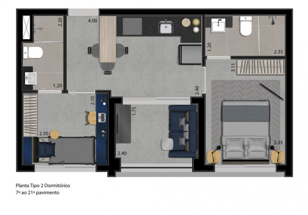 Imagem Apartamento com 1 Quarto à Venda, 45 m² em Perdizes - São Paulo Imagem Apartamento com 1 Quarto à Venda, 45 m² em Perdizes - São Paulo