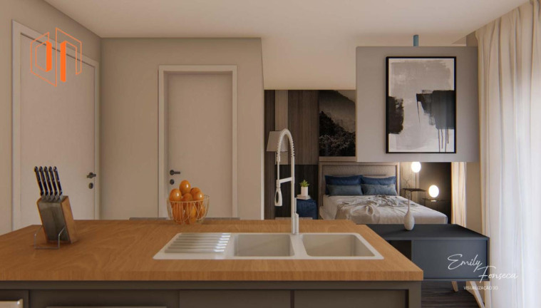 Imagem Imóvel com 1 Quarto à Venda, 30 m² em Capão Raso - Curitiba Imagem Imóvel com 1 Quarto à Venda, 30 m² em Capão Raso - Curitiba