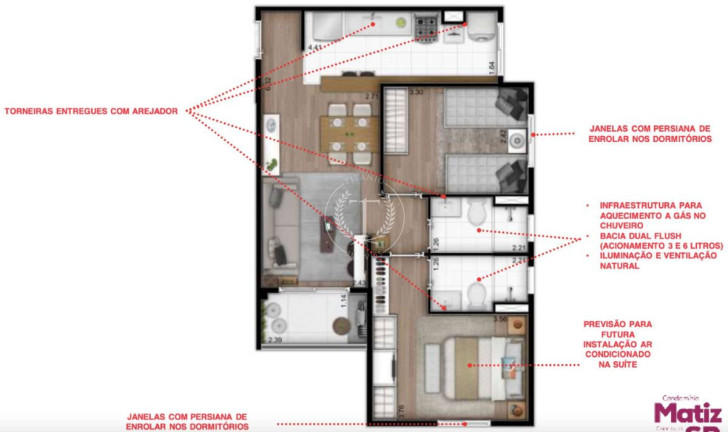 Imagem Apartamento com 2 Quartos à Venda, 51 m² em Cambuci - São Paulo