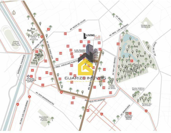 Imagem Apartamento com 1 Quarto à Venda, 24 m² em Vila Nova Conceição - São Paulo