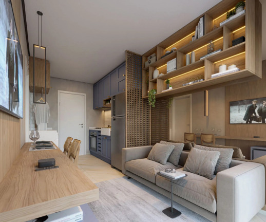 Imagem Imóvel com 2 Quartos à Venda, 34 m² em Campo Grande - São Paulo Imagem Imóvel com 2 Quartos à Venda, 34 m² em Campo Grande - São Paulo