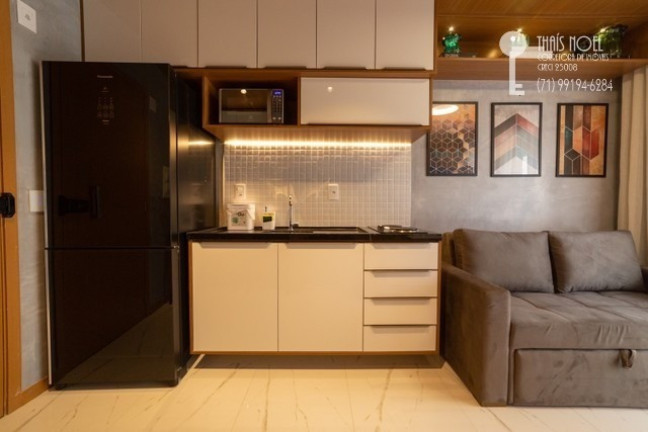 Imagem Flat com 1 Quarto para Alugar, 35 m² em Barra - Salvador Imagem Flat com 1 Quarto para Alugar, 35 m² em Barra - Salvador