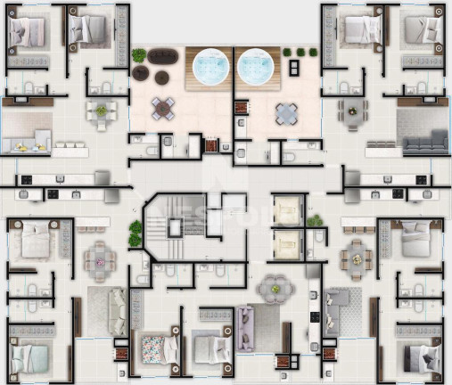 Imagem Apartamento com 1 Quarto à Venda, 63 m² em Tabuleiro - Camboriu Imagem Apartamento com 1 Quarto à Venda, 63 m² em Tabuleiro - Camboriu
