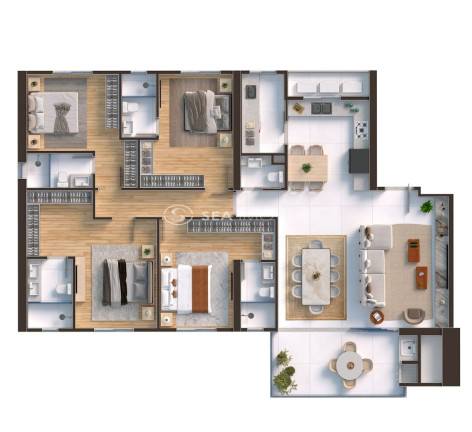 Imagem Apartamento com 4 Quartos à Venda, 160 m² em Barra Sul - Balneário Camboriú