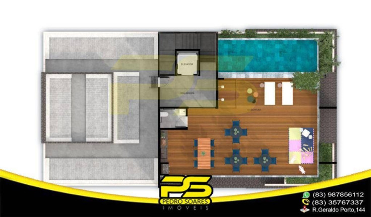 Imagem Apartamento com 2 Quartos à Venda, 52 m² em Bancários - João Pessoa Imagem Apartamento com 2 Quartos à Venda, 52 m² em Bancários - João Pessoa