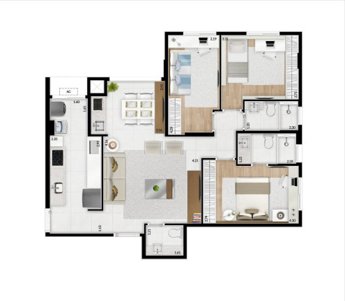 Imagem Imóvel com 3 Quartos à Venda, 86 m² em Santa Paula - São Caetano Do Sul Imagem Imóvel com 3 Quartos à Venda, 86 m² em Santa Paula - São Caetano Do Sul