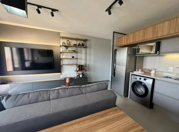 Imagem Apartamento com 1 Quarto à Venda, 45 m² em Santo Amaro - São Paulo