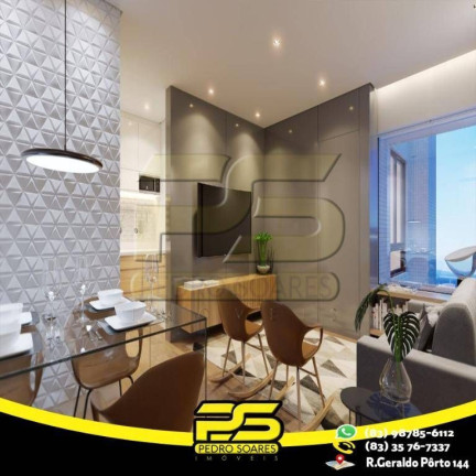 Imagem Apartamento com 1 Quarto à Venda, 54 m² em Cabo Branco - João Pessoa Imagem Apartamento com 1 Quarto à Venda, 54 m² em Cabo Branco - João Pessoa