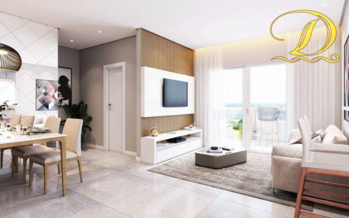 Imagem Apartamento com 2 Quartos à Venda, 88 m² em Canto Do Forte - Praia Grande